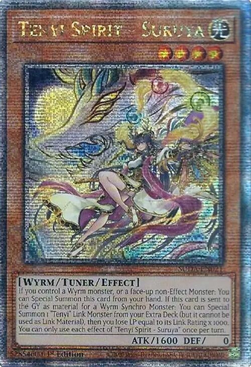 Image for Tenyi Spirit - Suruya (Quarter Century Secret Rare) (SUDA-EN021) (SUDA) - YuGiOh
