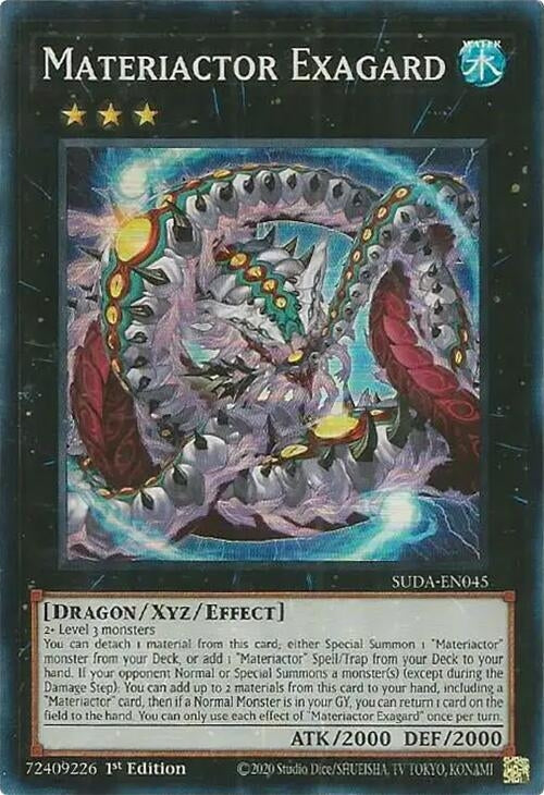 Image for Materiactor Exagard (SUDA-EN045) (SUDA) - YuGiOh