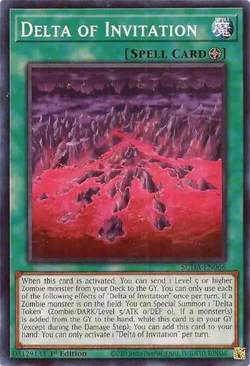 Image for Delta of Invitation (SUDA-EN066) (SUDA) - YuGiOh