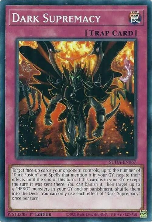 Image for Dark Supremacy (SUDA-EN067) (SUDA) - YuGiOh
