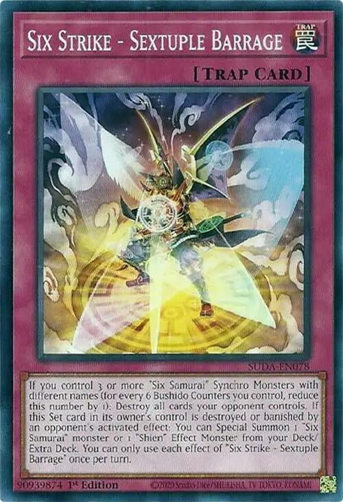 Image for Six Strike - Sextuple Barrage (SUDA-EN078) (SUDA) - YuGiOh