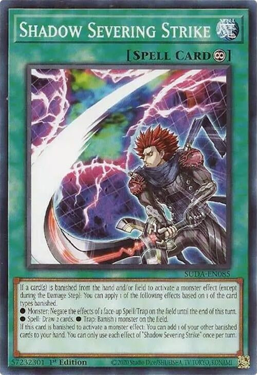 Image for Shadow Severing Strike (SUDA-EN085) (SUDA) - YuGiOh