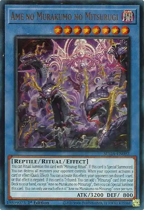 Image for Ame no Murakumo no Mitsurugi (SUDA-EN092) (SUDA) - YuGiOh