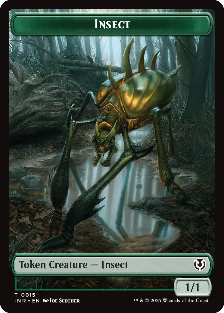 Image for Insect // Spider Double-Sided Token (15 // 16) (Innistrad Remastered) - Magic: The Gathering