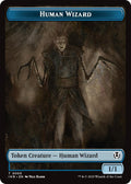 Image for Human Wizard // Emblem - Jace, Unraveler of Secrets Double-Sided Token (5 // 25) (Innistrad Remastered) - Magic: The Gathering