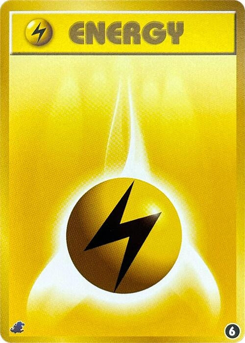 Image for Basic Lightning Energy - 6 (6) (Intro Pack Neo (Totodile)) - Pokemon Japan