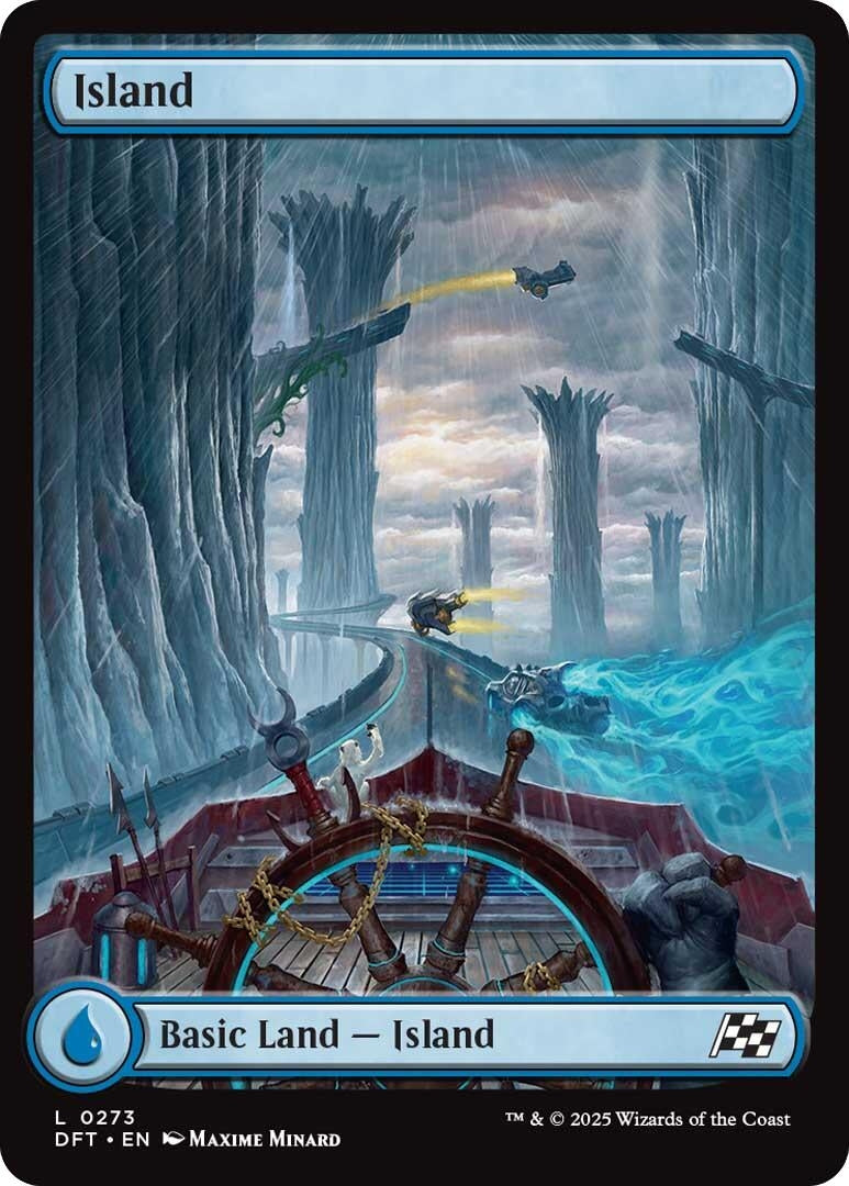 Image for Island (0273) (273) (Aetherdrift) - Magic: The Gathering