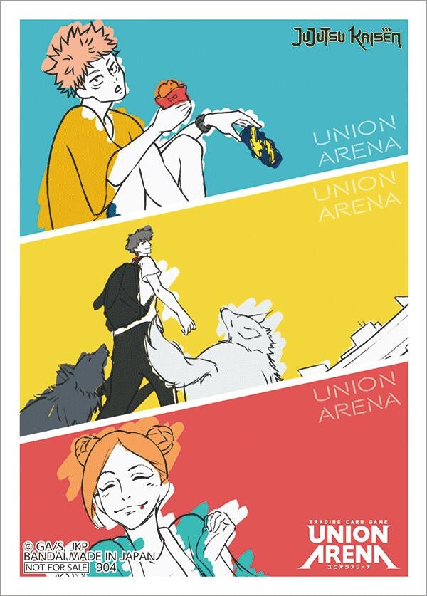 Image for Union Arena Rare Battle AP Card Sleeves - Jujutsu Kaisen (904) (3-Pack) - Card Sleeves