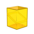 Image for Boulder Deck Case - Clear - Amber (Holds 100+) - Deck Boxes