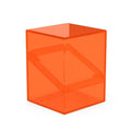 Image for Boulder Deck Case - Clear - Poppy Topaz (Holds 100+) - Deck Boxes