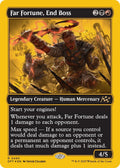 Image for Far Fortune, End Boss (First-Place Foil) (480) (Aetherdrift) - Magic: The Gathering