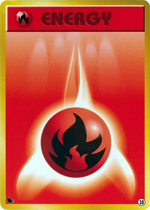 Image for Basic Fire Energy - 28 (28) (Intro Pack (Squirtle)) - Pokemon Japan
