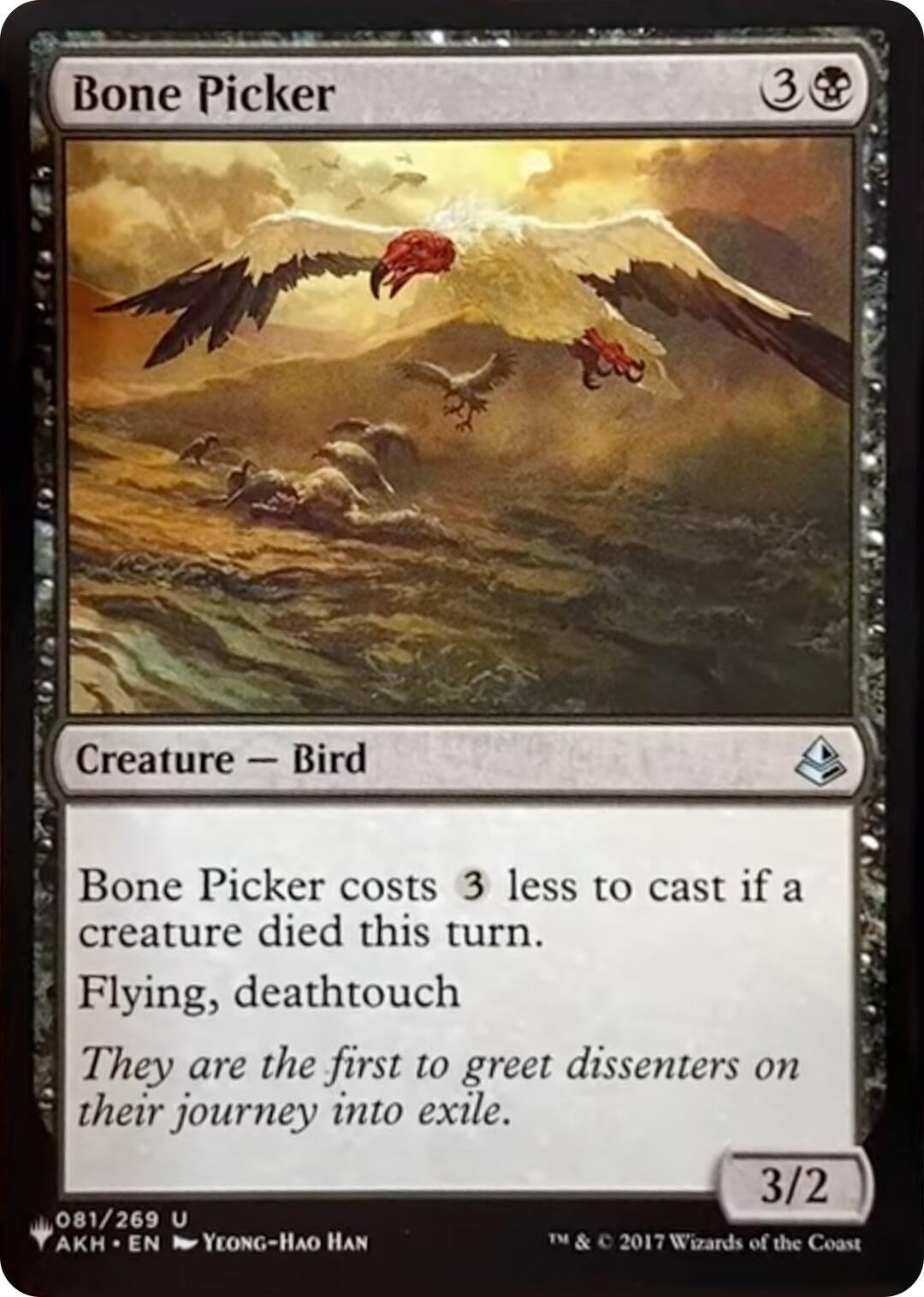 Image for Bone Picker (081/269) (The List Reprints) - Magic: The Gathering