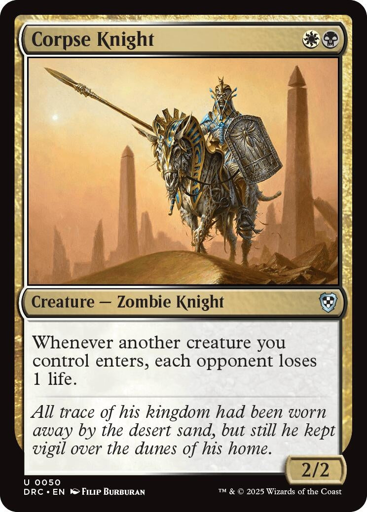 Image for Corpse Knight (50) (Aetherdrift) - Magic: The Gathering
