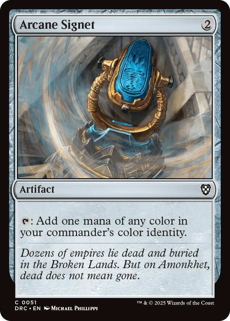 Image for Arcane Signet (0051) (51) (Aetherdrift) - Magic: The Gathering