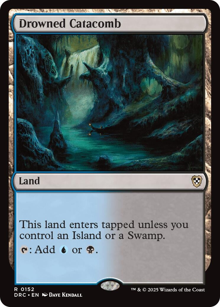 Image for Drowned Catacomb (152) (Aetherdrift) - Magic: The Gathering