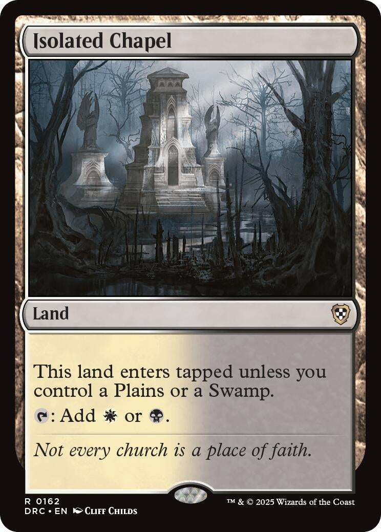 Image for Isolated Chapel (162) (Aetherdrift) - Magic: The Gathering