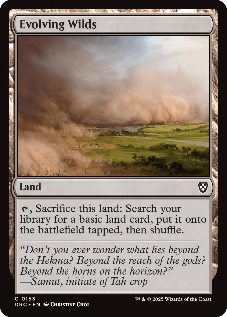Image for Evolving Wilds (0153) (153) (Aetherdrift) - Magic: The Gathering