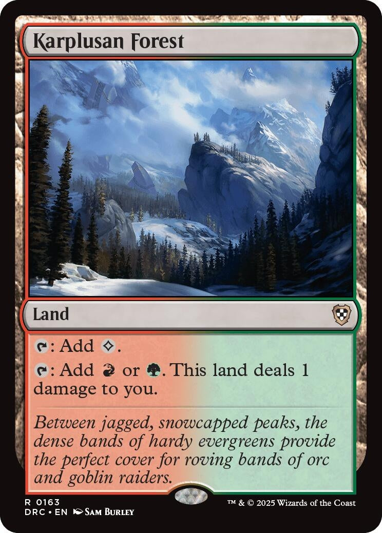 Image for Karplusan Forest (163) (Aetherdrift) - Magic: The Gathering