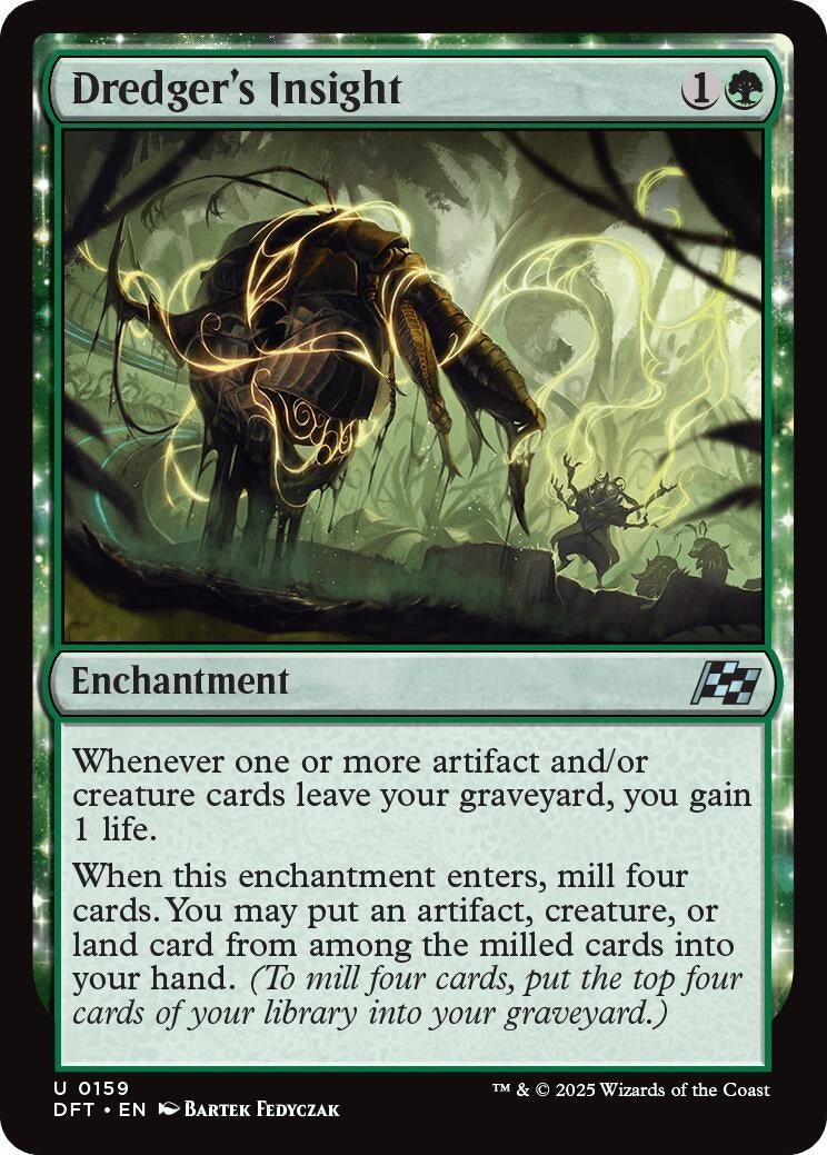 Image for Dredger's Insight (159) (Aetherdrift) - Magic: The Gathering