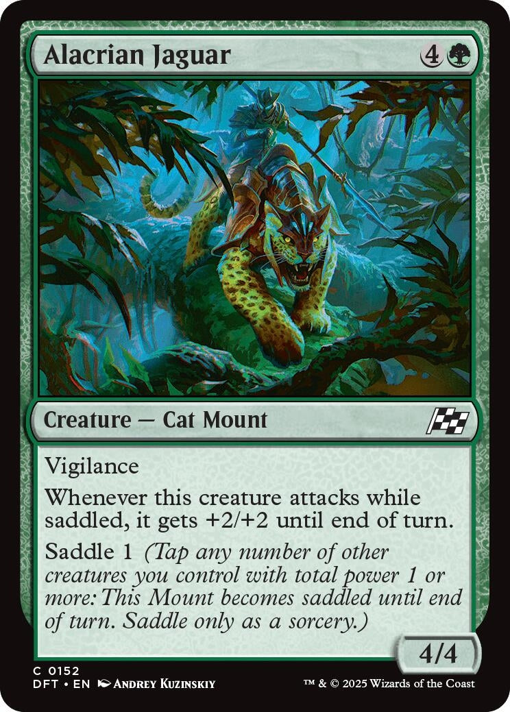 Image for Alacrian Jaguar (152) (Aetherdrift) - Magic: The Gathering