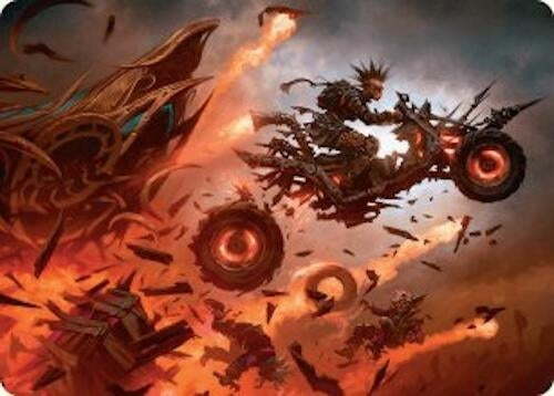 Image for Gastal Blockbuster Art Card (19) (Aetherdrift) - Magic: The Gathering