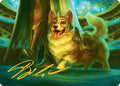 Image for District Mascot Art Card (30/54) (Gold-Stamped Signature) (30) (Aetherdrift) - Magic: The Gathering