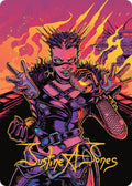Image for Far Fortune, End Boss Art Card (2/54) (Gold-Stamped Signature) (2) (Aetherdrift) - Magic: The Gathering
