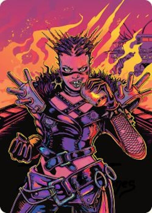 Image for Far Fortune, End Boss Art Card (2/54) (2) (Aetherdrift) - Magic: The Gathering