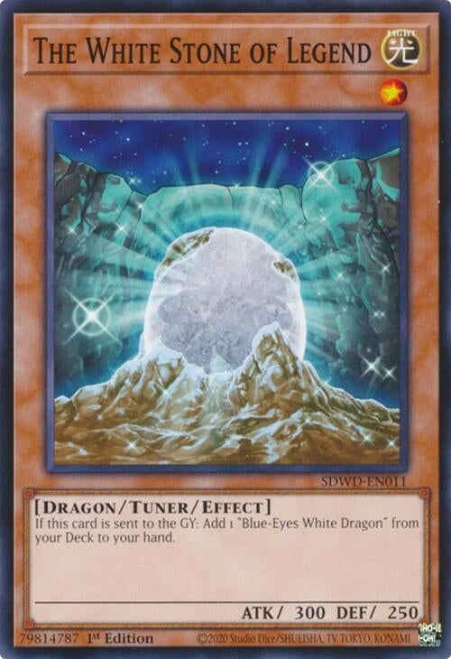 Image for The White Stone of Legend (SDWD-EN011) (SDWD) - YuGiOh