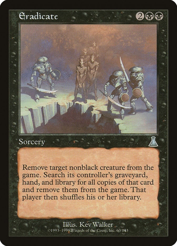 Image for Eradicate (60) (Urza's Destiny) - Magic: The Gathering