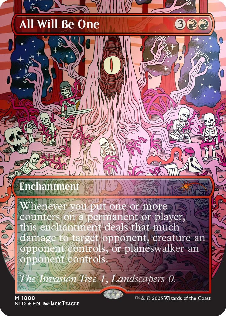 Image for All Will Be One (Rainbow Foil) (1888) (Secret Lair Drop Series) - Magic: The Gathering