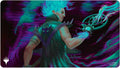 Image for Aetherdrift Playmat for Magic: The Gathering - Borderless Racer 2: Winter Cursed Rider - Playmats