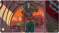 Image for Aetherdrift Playmat for Magic: The Gathering - Borderless Racer 1: Sita Varma, Masked Racer - Playmats