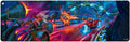 Image for Aetherdrift 8ft Table Playmat for Magic: The Gathering - Goblin versus Chandra Attack - Playmats