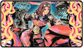 Image for Aetherdrift Black Stitched Playmat for Magic: The Gathering - Variant Art PW: Chandra. Spark Hunter - Playmats