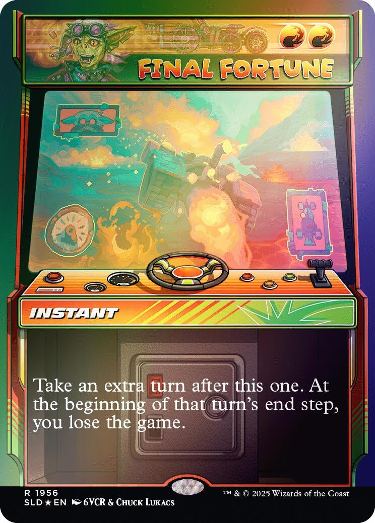 Image for Final Fortune (Rainbow Foil) (1956) (Secret Lair Drop Series) - Magic: The Gathering