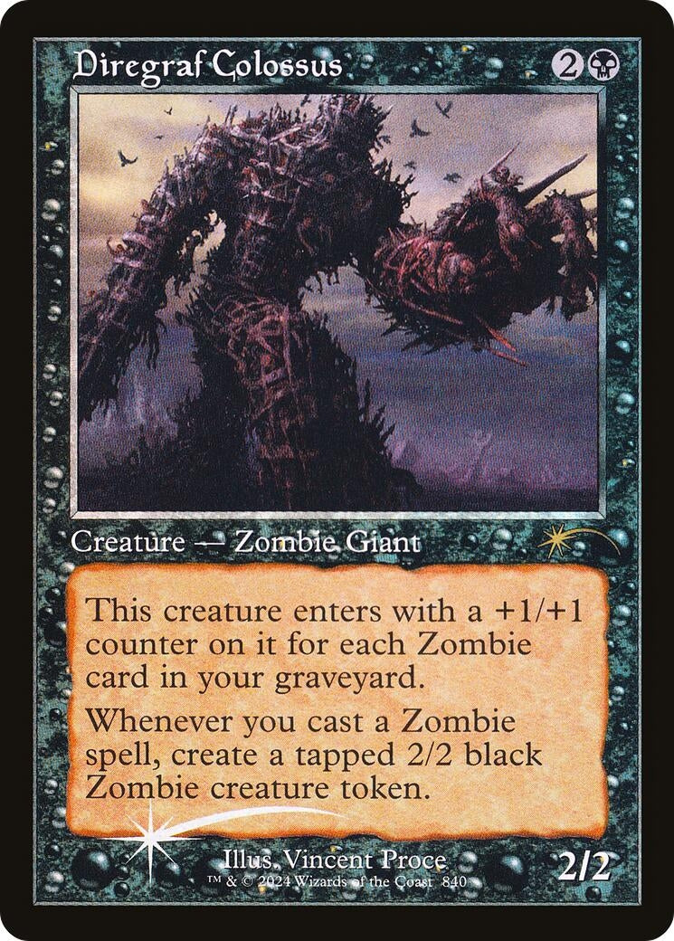 Image for Diregraf Colossus (Retro Frame) (840) (Secret Lair Drop Series) - Magic: The Gathering