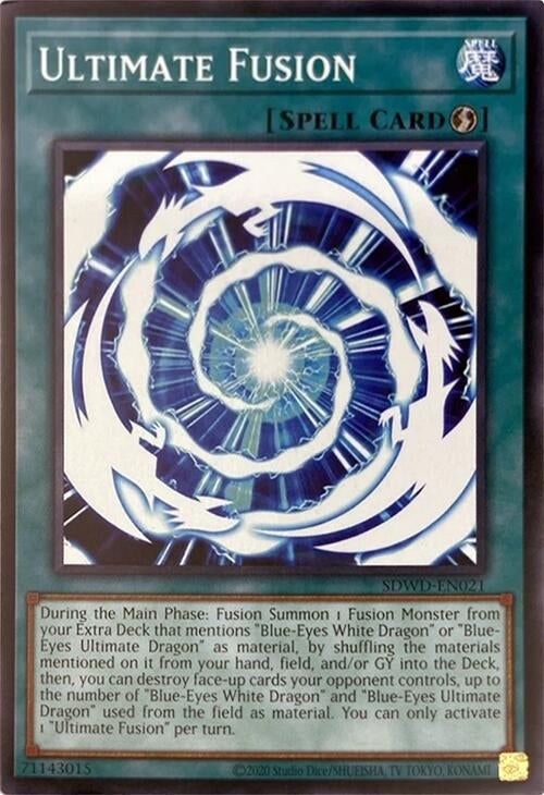 Image for Ultimate Fusion (Unlimited Misprint) (SDWD-EN021) (SDWD) - YuGiOh