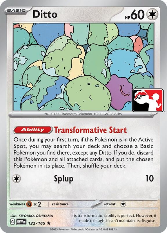 Image for Ditto (132/165) - Pokemon