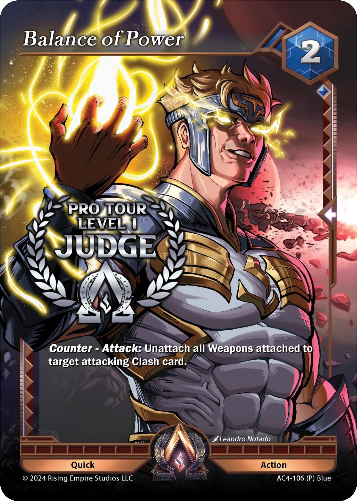 Image for Balance of Power (Pro Tour Judge Level 1) (AC4-106) (Genesis Returns) - Alpha Clash