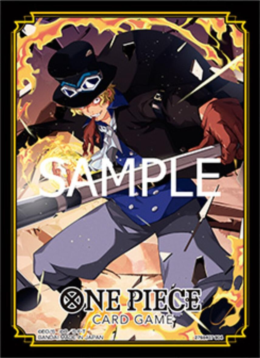 Image for One Piece Card Game Official Sleeves: TCG+ Store Edition Vol.2 - Sabo (70-Pack) - Card Sleeves
