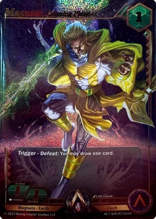 Image for Magnate, Cunning Planner (Alternate Art) (AC1-028) (The Awakening Novel Kickstarter) - Alpha Clash