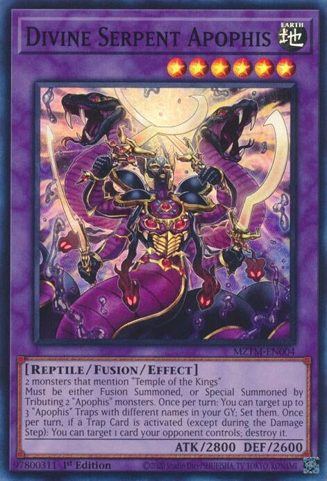 Image for Divine Serpent Apophis (MZTM-EN004) (MZTM) - YuGiOh
