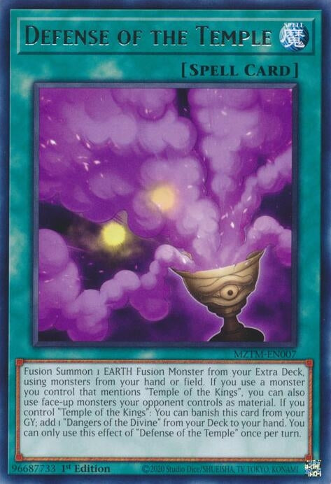 Image for Defense of the Temple (MZTM-EN007) (MZTM) - YuGiOh