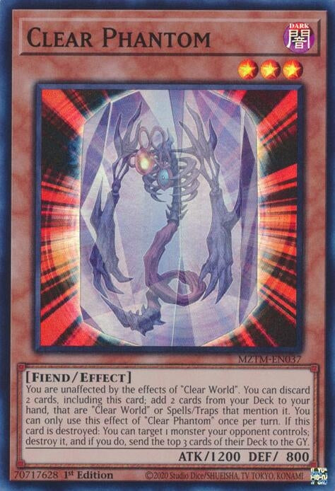 Image for Clear Phantom (MZTM-EN037) (MZTM) - YuGiOh