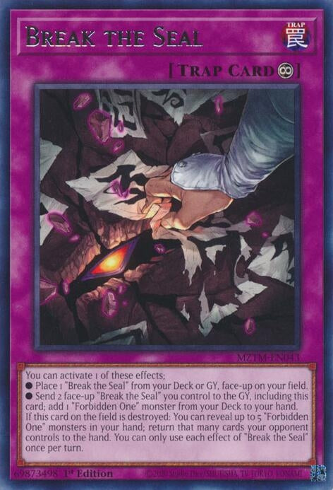 Image for Break the Seal (MZTM-EN043) (MZTM) - YuGiOh