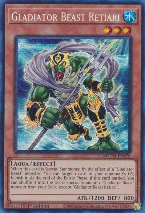 Gladiator Beast Retiari (CR) (MZTM-EN070) (MZTM)