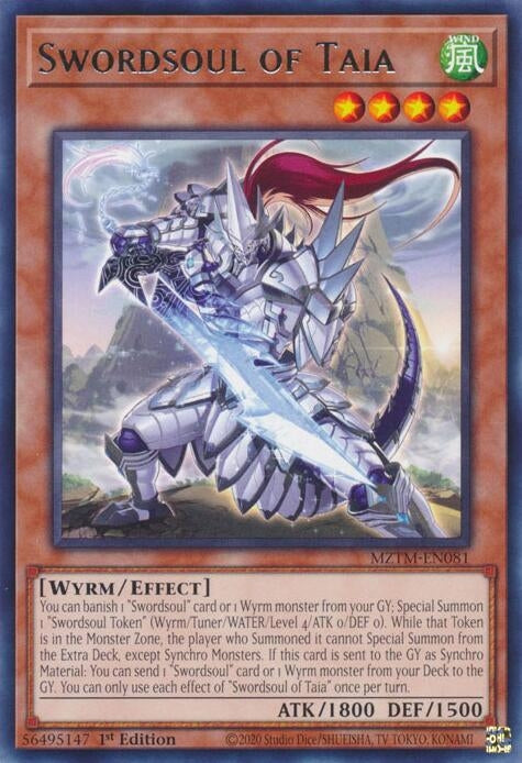 Image for Swordsoul of Taia (MZTM-EN081) (MZTM) - YuGiOh