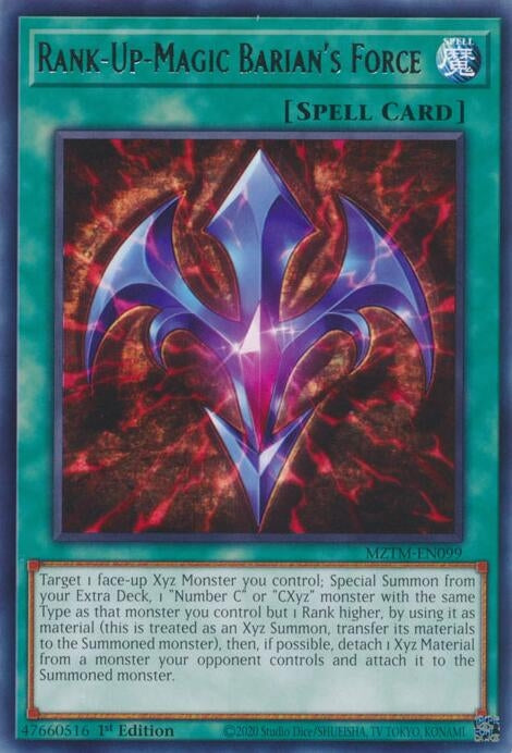 Image for Rank-Up-Magic Barian's Force (MZTM-EN099) (MZTM) - YuGiOh